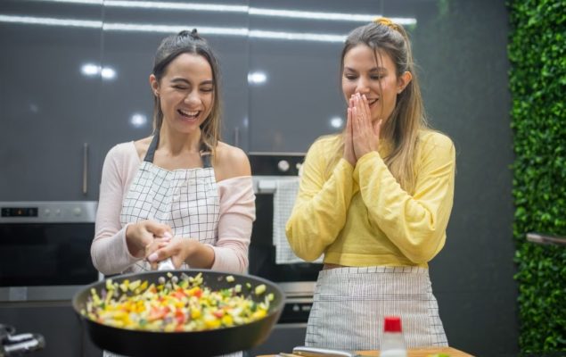 Teens In Cooking Class